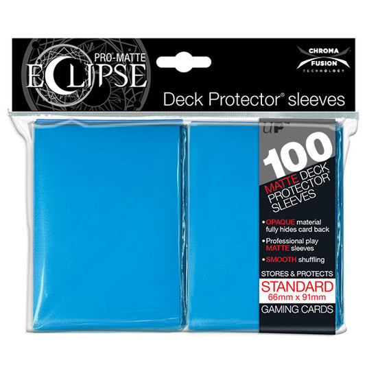 Ultra Pro - Standard Sleeves - PRO-Matte Eclipse - Sky Blue (100 Sleeves)