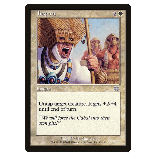 Magic The Gathering - Onslaught - Inspirit - 41/350