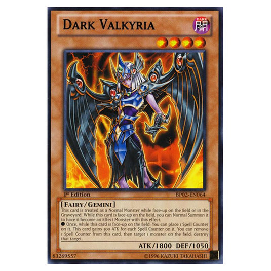 Yu-Gi-Oh! - Battle Pack 2 - War of the Giants - Dark Valkyria (Rare) BP02-EN064