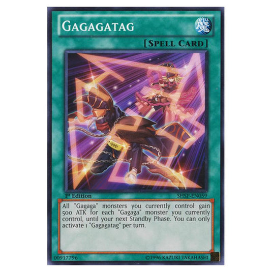 Yu-Gi-Oh! - Shadow Specters - Gagagatag (Common) SHSP-EN059