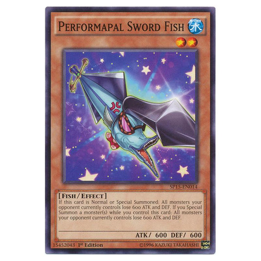 Yu-Gi-Oh! - Star Pack ARC-V - Performapal Sword Fish (Common) SP15-EN014