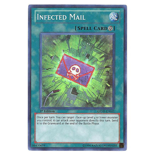 Yu-Gi-Oh! - Generation Force - Infected Mail (Super Rare) GENF-EN051
