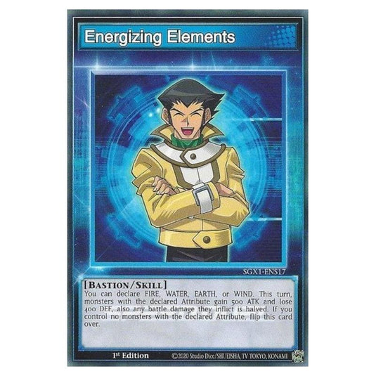 Yu-Gi-Oh! - Speed Duel GX - Duel Academy Box - Energizing Elements (Common) SGX1-ENS17