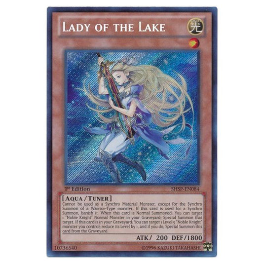 Yu-Gi-Oh! - Shadow Specters - Lady of the Lake (Secret Rare) SHSP-EN084
