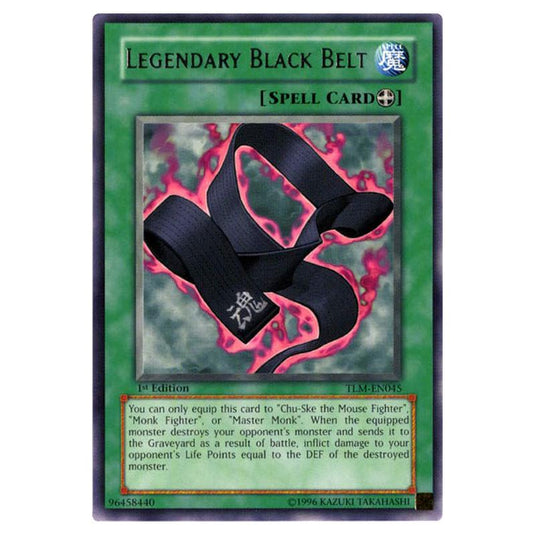 Yu-Gi-Oh! - The Lost Millennium - Legendary Black Belt (Rare) TLM-EN045