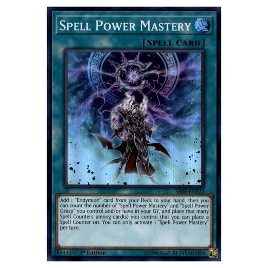 Yu-Gi-Oh! - Structure Deck - Order of the Spellcasters - Spell Power Mastery (Super Rare) SR08-EN022