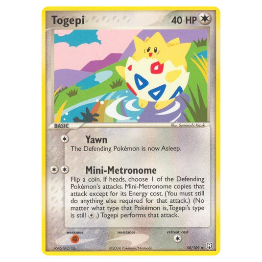 Pokemon - EX Team Rocket Returns - Togepi - 050/109