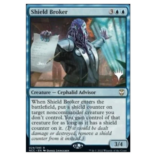 Magic The Gathering - Commander: Streets of New Capenna Promos - Shield Broker - 029/281