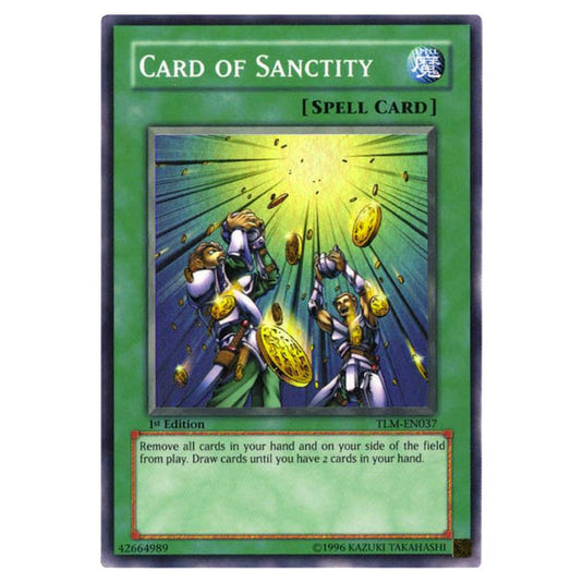 Yu-Gi-Oh! - The Lost Millennium - Card of Sanctity (Super Rare) TLM-EN037