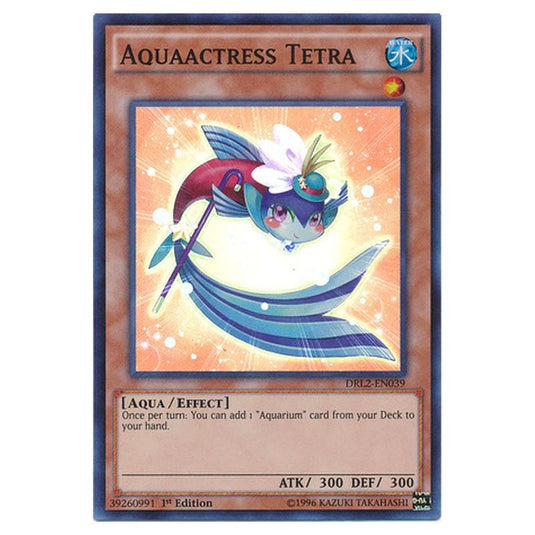 Yu-Gi-Oh! - Dragons of Legend 2 - Aquaactress Tetra (Super Rare) DRL2-EN039