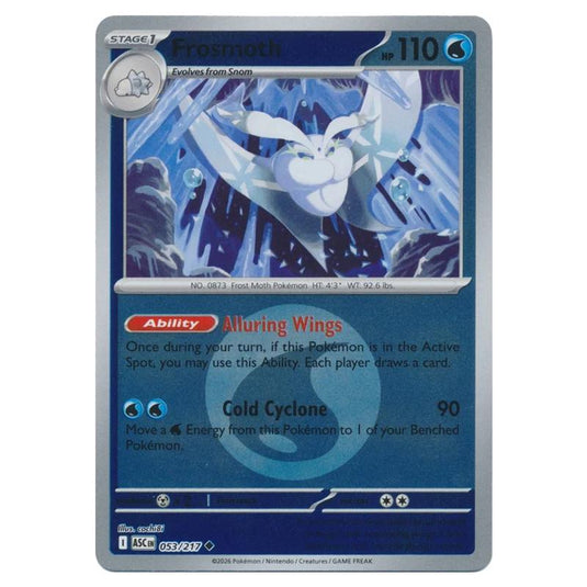 Pokemon - Mega Evolution - Ascended Heroes - Energy Reverse Holo - Frosmoth - 053/217