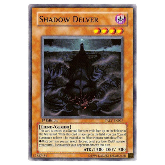 Yu-Gi-Oh! - Tactical Evolution - Shadow Delver (Common) TAEV-EN027