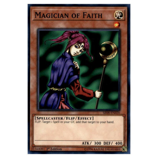 Yu-Gi-Oh! - Structure Deck - Order of the Spellcasters - Magician of Faith (Common) SR08-EN020