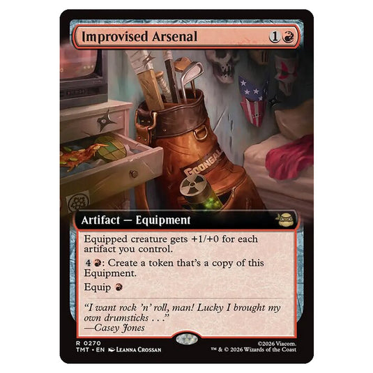 Magic The Gathering - Teenage Mutant Ninja Turtles - Improvised Arsenal - 0270