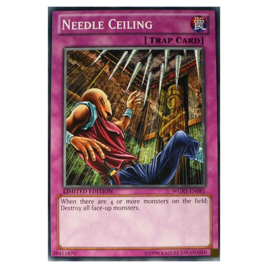 Yu-Gi-Oh! - War of the Giants Reinforcements - Needle Ceiling (Common) WGRT-EN081