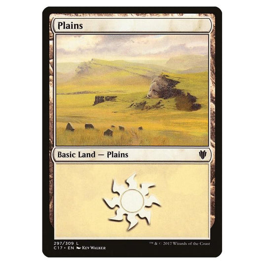 Magic The Gathering - Commander 2017 - Plains - 297/309