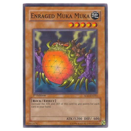 Yu-Gi-Oh! - Soul of the Duelist - Enraged Muka Muka (Common) SOD-EN031