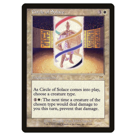 Magic The Gathering - Onslaught - Circle Of Solace - 13/350 (Foil)
