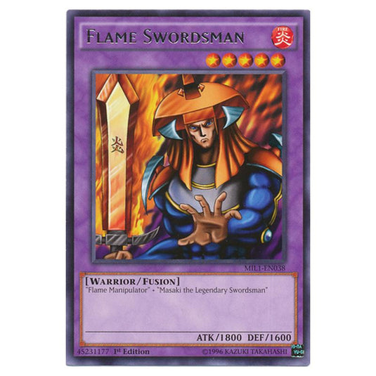 Yu-Gi-Oh! - Millennium Pack - Flame Swordsman (Rare) MIL1-EN038