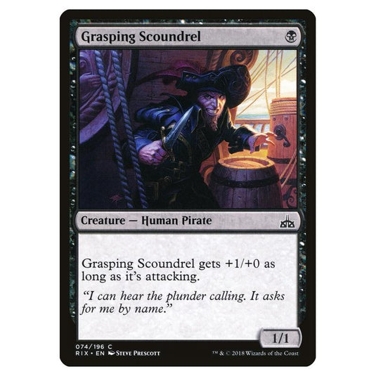 Magic The Gathering - Rivals Of Ixalan - Grasping Scoundrel - 74/196 (Foil)