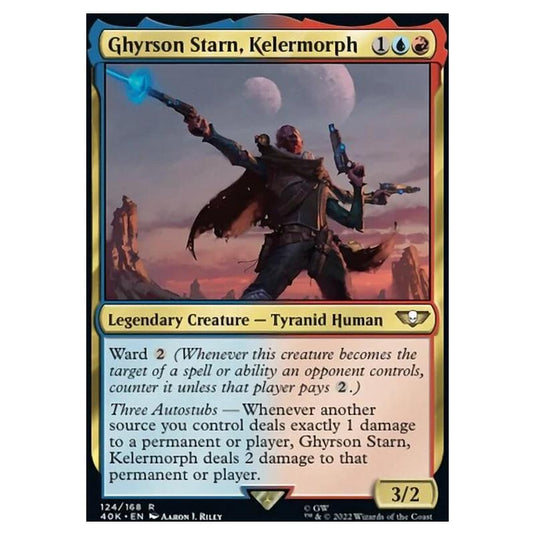 Magic The Gathering - Universes Beyond - Warhammer 40k - Ghyrson Starn, Kelermorph - 124/168