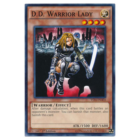 Yu-Gi-Oh! - Space-Time Showdown Power-Up Pack - D.D. Warrior Lady (Common) YS14-ENA04