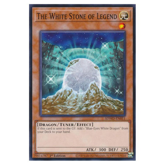 Yu-Gi-Oh! - Structure Deck - Blue-Eyes White Destiny - The White Stone of Legend (Common) SDWD-EN011