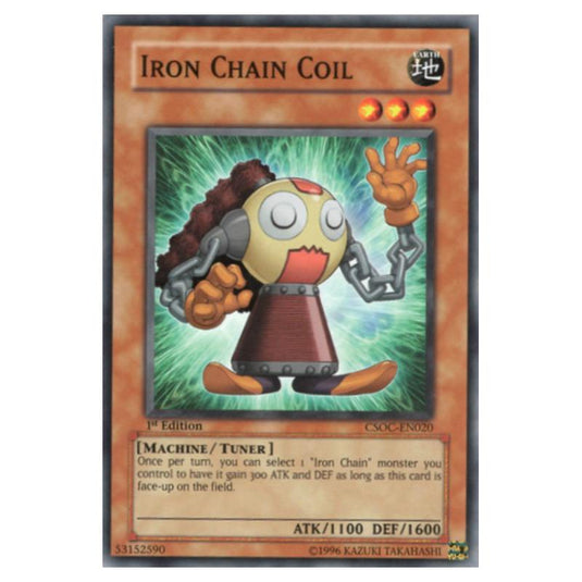 Yu-Gi-Oh! - Crossroads of Chaos - Iron Chain Coil (Common) CSOC-EN020