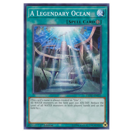 Yu-Gi-Oh! - Legendary Duelists - A Legendary Ocean (Common) LEDU-EN021