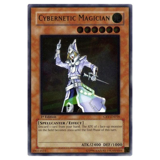 Yu-Gi-Oh! - Cybernetic Revolution - Cybernetic Magician (Ultimate Rare) CRV-EN016