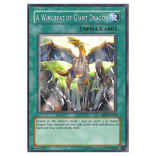 Yu-Gi-Oh! - Dark Beginning 2 - A Wingbeat of Giant Dragon (Common) DB2-EN159