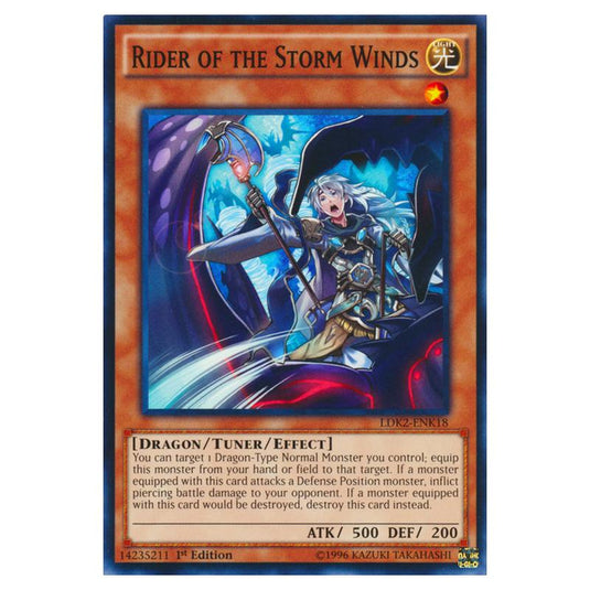 Yu-Gi-Oh! - Legendary Decks II - Rider of the Storm Winds (Common) LDK2-ENK18