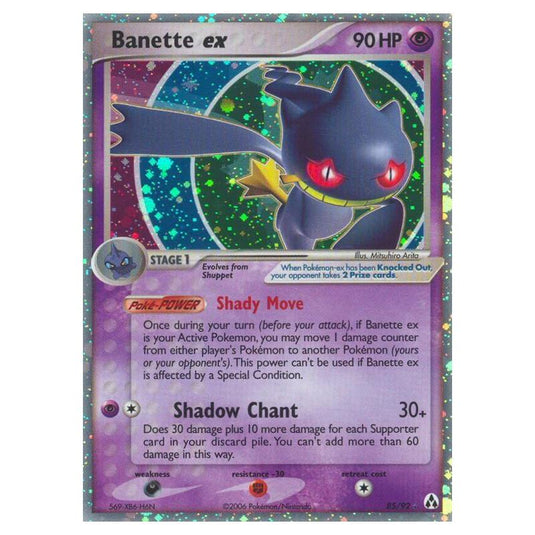 Pokemon - EX Legend Maker - Banette ex - 85/92