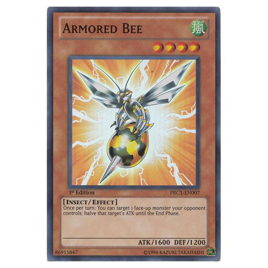 Yu-Gi-Oh! - Premium Collection Tin - Armored Bee (Super Rare) PRC1-EN007
