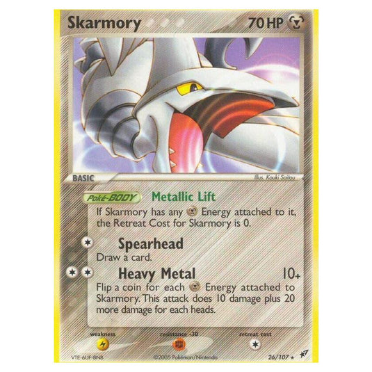 Pokemon - EX Deoxys - Skarmory - 026/107