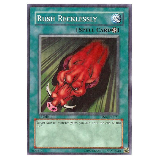 Yu-Gi-Oh! - Starter Deck - Jaden Yuki - Rush Recklessly (Common) YSDJ-EN021