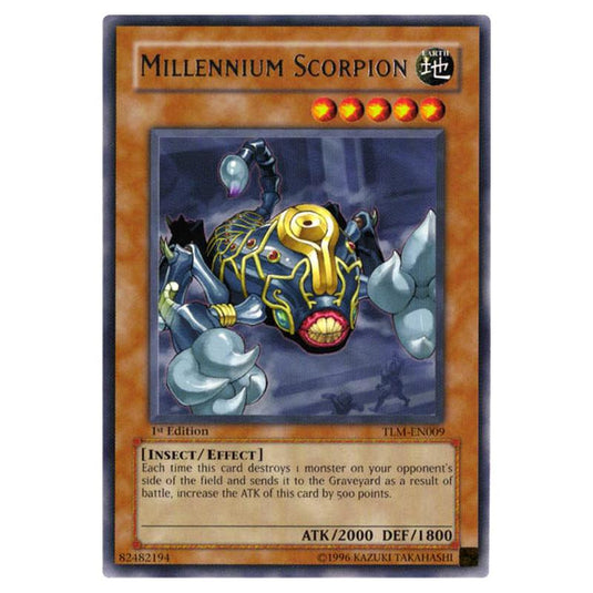 Yu-Gi-Oh! - The Lost Millennium - Millennium Scorpion (Rare) TLM-EN009