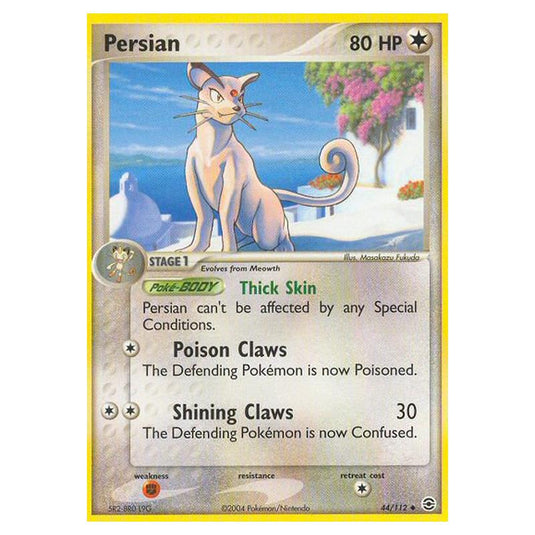Pokemon - EX Series - FireRed & LeafGreen - Persian - 44/112