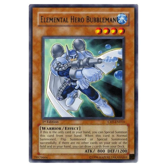 Yu-Gi-Oh! - Cybernetic Revolution - Elemental HERO Bubbleman (Rare) CRV-EN014