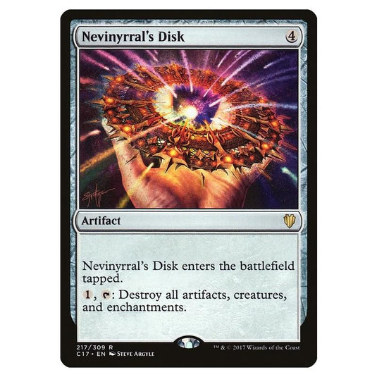 Magic The Gathering - Commander 2017 - Nevinyrral's Disk - 217/309
