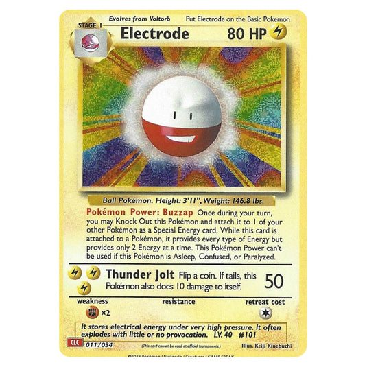 Pokemon - TCG Classic - Electrode - CLC 011/034