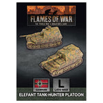 Flames Of War - Elefant Tank-Hunter Platoon