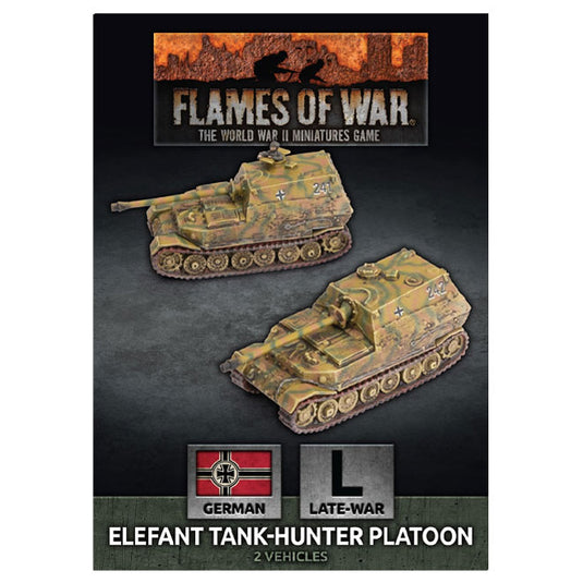 Flames Of War - Elefant Tank-Hunter Platoon