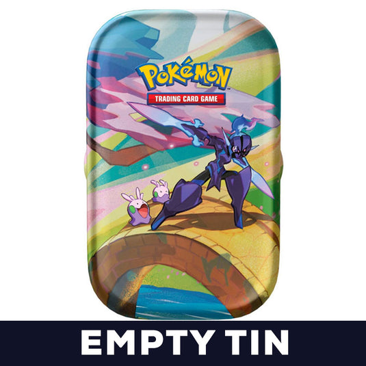 Pokemon - Scarlet & Violet - Vibrant Paldea - Mini Tin - Ceruledge & Goomy (Empty Tin)