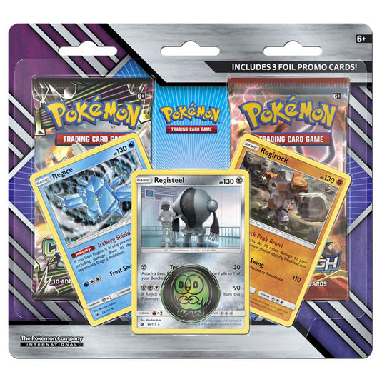 Pokemon - Enhanced 2 Pack Blister - Regirock, Registeel, Regice