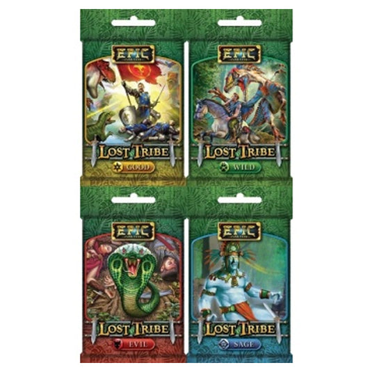 Epic Card Game - Lost Tribe - Set Of 4 Packs