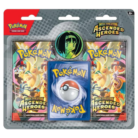 Pokemon - Mega Evolution - Ascended Heroes - 2 Pack Blister - Erika's Tangela