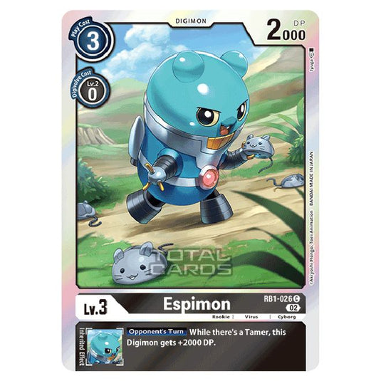 Digimon Card Game - RB-01: Resurgence Booster - Espimon - (Common) - RB1-026