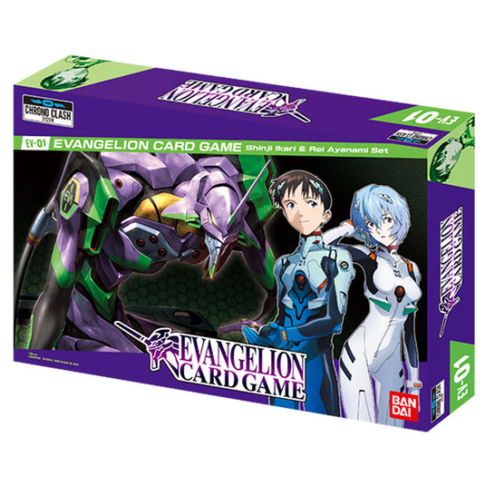 EVANGELION CARD GAME - EV01 Set - Shinji Ikari & Rei Ayanami