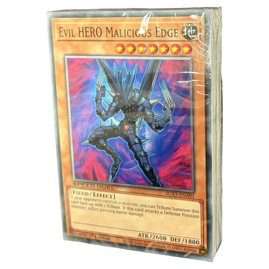Yu-Gi-Oh! - Speed Duel GX - Duelists of Shadows - Deck - Evil Hero Malicious Edge SGX3-ENA